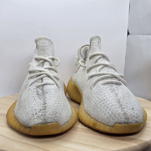 Size 8.5 - adidas Yeezy Boost 350 V2 Low Cream White / Triple White - Picture 2 of 9